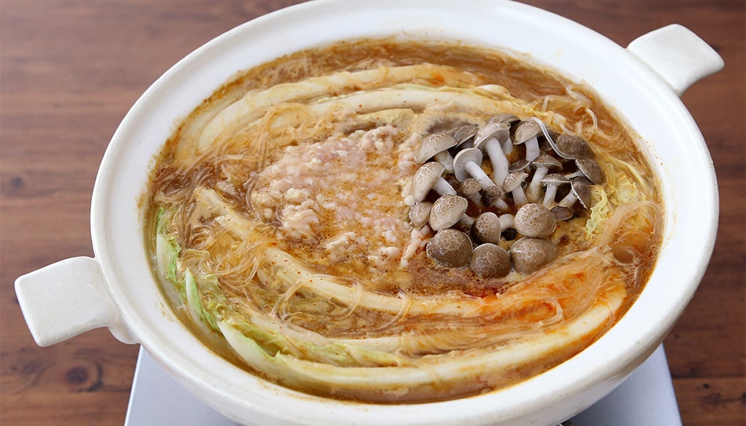 白菜トロトロ！こってり味噌鍋の画像