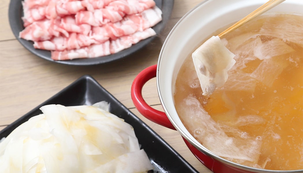 ごま油香る！無限大根しゃぶしゃぶの画像