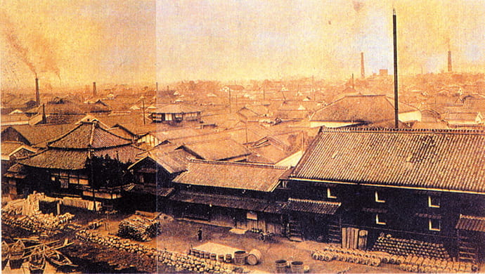 明治末期の尼崎工場