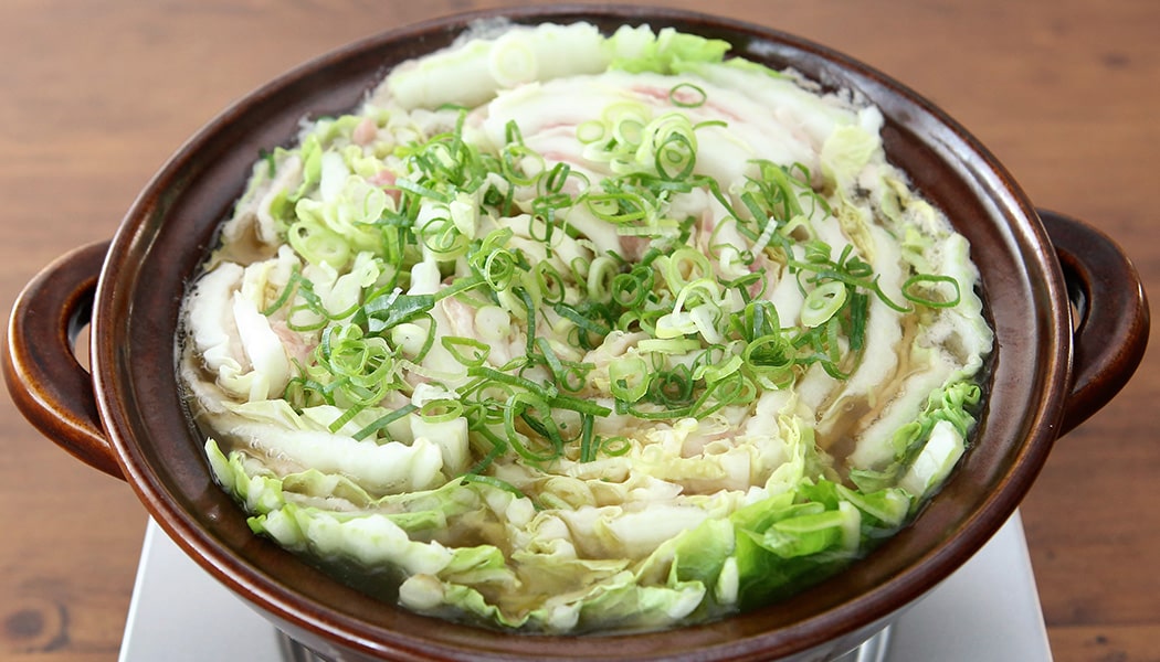 白菜のミルフィーユ鍋の画像